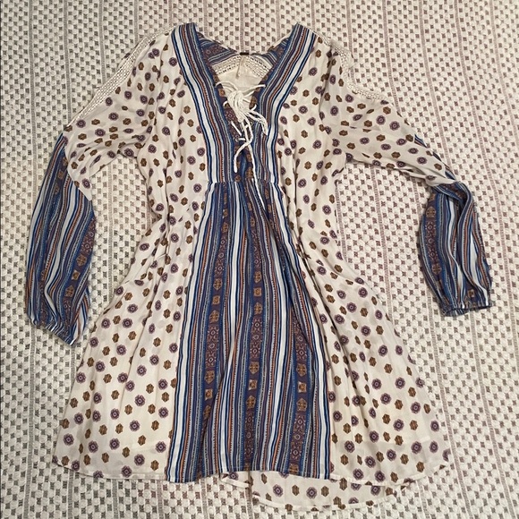 Free People Rain or Shine Tunic Dress - Picture 3 of 13